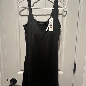 NWTs Black Athletic Women's Dress with detached shorts Size Medium